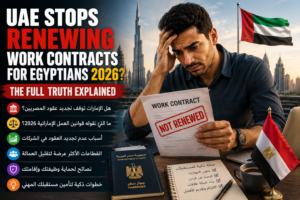 UAE Stops Renewing Work Contracts for Egyptians 2026? The Full Truth Explained