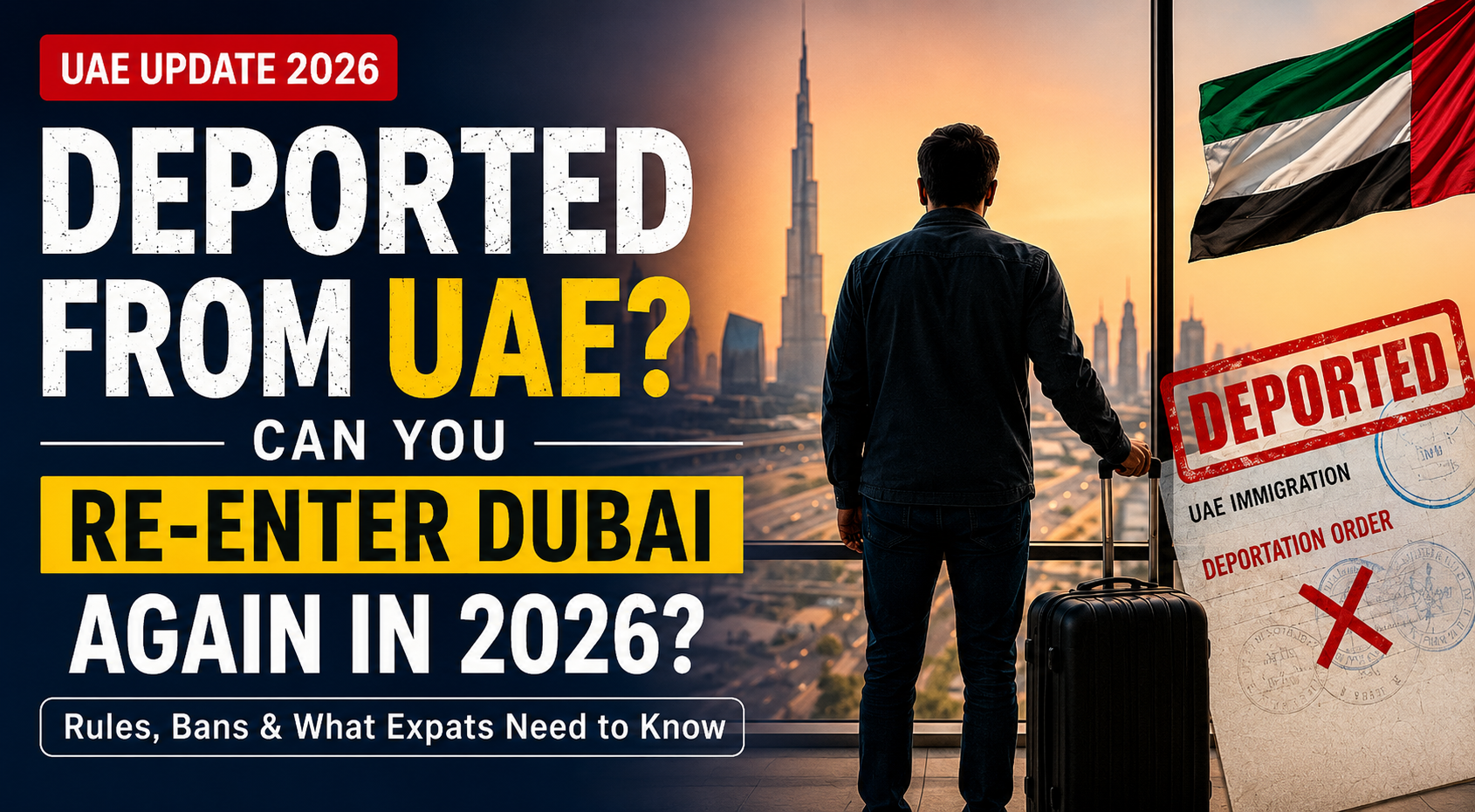 Deported From UAE? Can You Re-Enter Dubai Again in 2026?