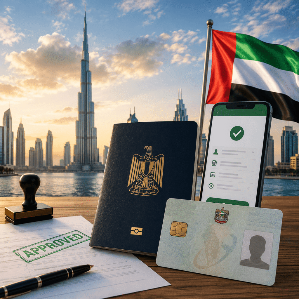 UAE Visa Renewal for Egyptians 2026