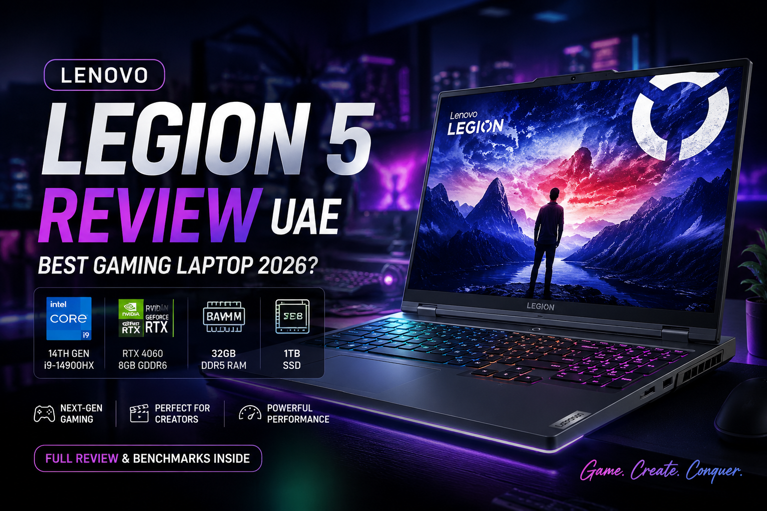 Lenovo Legion 5 16IRX9 Review in UAE: Best Gaming Laptop for Creators and Gamers?