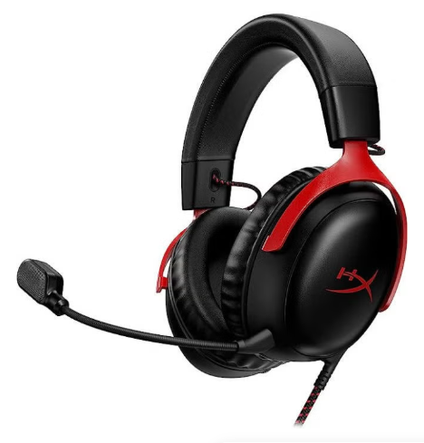 Gaming accessories - Cloud III Wired Gaming Headset, For PC / PS5 / PS4 / Xbox Series, Angled 53mm Drivers, Noise