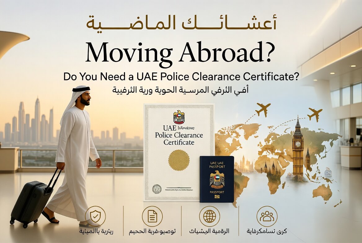 Moving abroad from UAE - UAE Police Clearance Certificate guide
