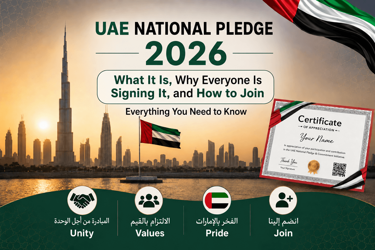 UAE National Pledge 2026: What It Is, Why Everyone Is Signing It, and How to Join