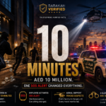 Dubai Police recovering AED 10 million after a Deira robbery as suspects flee with cash while police vehicles and a helicopter respond within 10 minutes.