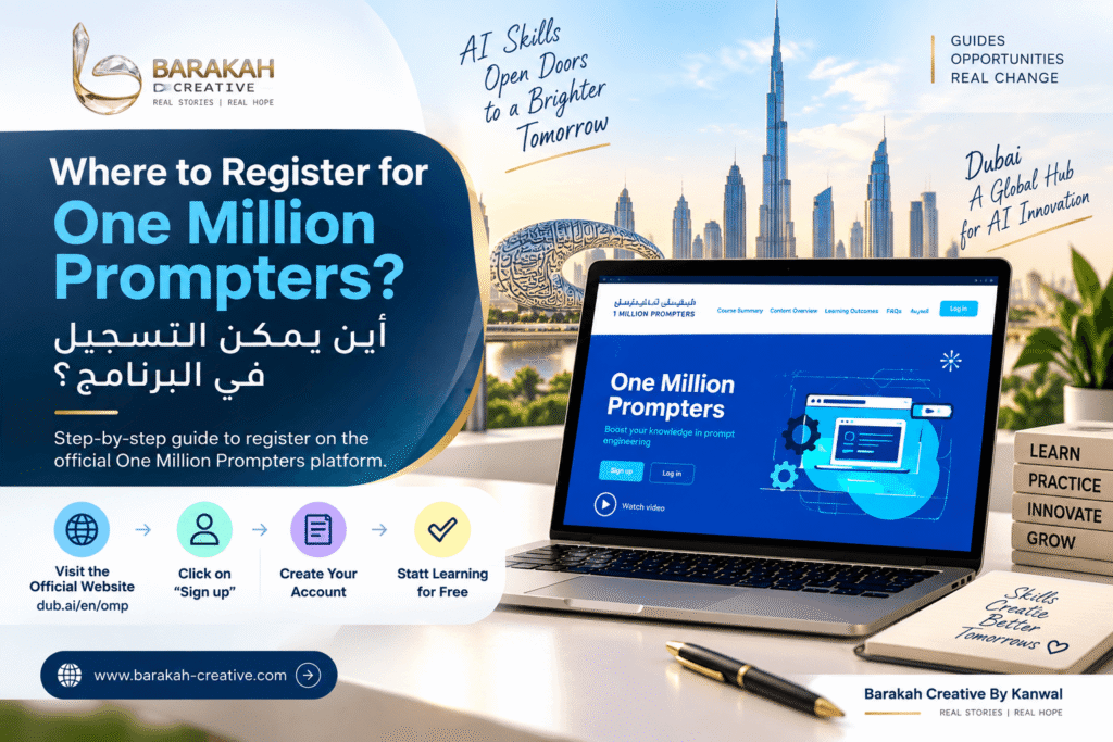 One Million Prompters Dubai registration guide and official registration website